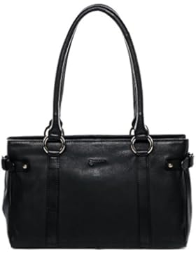 BACCINI® Handtasche mit langen Henkeln NOEMI - Damen Schultertasche groß Ledertasche - Handtasche Damentasche...