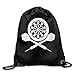 Produktbild Liumiang Turnbeutel,Sporttaschen,Eco-Friendly Pirnt Darts Board Logo Exotic Drawstring Backpack Bag Beam Mouth Gym Sack Shoulder Bags for Men & Women