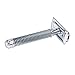Shaveology Closed Comb Double Edge Safety Razor Kit With (5) 2.5CM Replacement Blades