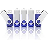 8GB USB Memory Stick by HOFOUND 5Pack USB 2.0 Thumb Flash Drives (Blue)