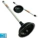 Produktbild NEW QUALITY SINK PLUNGER - PLASTIC DETACHABLE POLE - PERFECT FOR TOILET, SHOWER, KITCHEN SINK, DRAIN CLEANING & UNBLOCKING - EASY TO UNBLOCK ALL KINDS OF PIPES by Bid Buy Direct