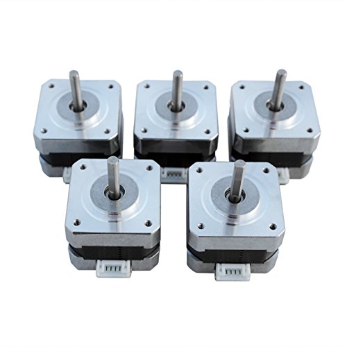 eco-worthy 5 PCS NEMA 17 12 V High Torque Schrittmotoren Kits 26 Ncm 0,4 A Zeichnen DIY CNC - 6