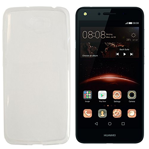 TPU TRANSPARENT Silikon SchutzhÃ¼lle Soft Case Tasche HÃ¼lle fÃ¼r Huawei Y6 II Compact LYO-L21