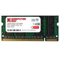 Komputerbay 2GB DDR2 667MHz PC2-5300 PC2-5400 (200 PIN) SODIMM Laptop-Speicher