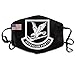 Produktbild Face Masks with Design, USAF Security Forces Unisex Face Masks Dust Mask Reusable Fashion Masks Anti-Dust Flu Mouth Mask 148 White