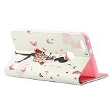 Felfy Hülle für Huawei P10 Lite,Huawei P10 Lite Lederhülle,Huawei P10 Lite Handyhülle Glitzer Flip Wallet PU Lederhülle Magnetic Buckle Handyhülle Ledercase Tasche Hüllen Brieftasche Bunte Gemalt Malerei elegantes Mädchen Muster mit Glänzende Crystal Strass Diamant [PU Leder & Silikon Innenschale] Schutzhülle Tasche Schale Handy Etui Karten Slot Lederhülle für Huawei P10 Lite [Shopping Mädchen] + 1x Silver Stylus+ 1x Bling Dust Plug [Farbe Random] - 3