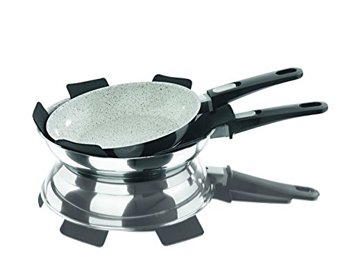 TV Unser Original 09015 bratmaxx Edelstahl Keramik-Hochrandpfannen Premium, 5-teilig - 6