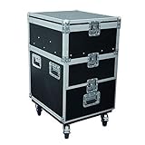 Besteht aus drei Sektionen Roadinger 30126430 Universal Roadie-Hülle mit Rollen