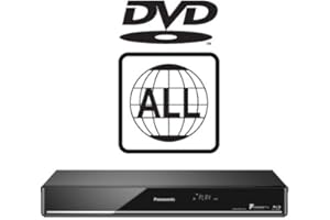 TPS DVD MODIFIED Panasonic DMR PWT550EB Smart 500GB Blu-ray Player and Freeview Play, Region 1-8 DVD, HDMI, 4K UHD (3840x2160)