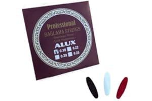 ALUX Saz Baglama 0,18 Teli + 3x Mizrap/Kisa Sap