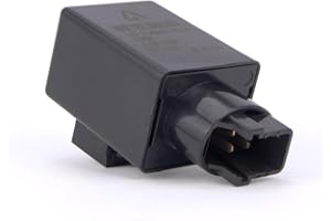 Aharon Universal 12V LED/Halogen Flasher Relay | Honda 4-pin Connector | Automatic Operation | Motorcycle Turn Signal Relay