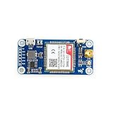 Waveshare Raspberry Pi NB-IoT/eMTC/Edge/GPRS/GNSS Hat Module Based on SIM7000E Supports TCP, UDP, PPP, HTTP, FTP, MQTT, SMS, Mail,GNSS Position for Pi Zero/Zero W/Zero WH/2B/3B/3B+