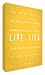 Feel Good Art Gallery Wrapped Box Canvas in Modern Typographic Design (30 x 20 x 4 cm, Yellow, Live Life)