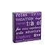 Arpan 6" x 4" 200 Photos Large Slip in Photo Album Special Purple Memo Book - With Index Page/DVD Pockets