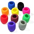 NYKKOLA NYKKOLA 10 Pack Colors Handheld Stage Microphone Windscreen Foam Mic Cover Karaoke DJ