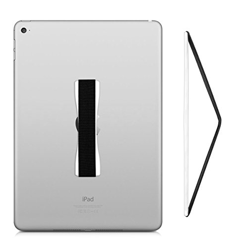 kwmobile Finger-Halterung Tablet Halter für die Hand, für verbesserte Einhandbedienung in Weiß – Für iPad, Samsung Galaxy Tab 4 und mehr - 5