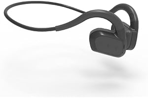 Benledning trådlöst Bluetooth-headset, IPX8 vattentätt simheadset, utomhusfitness, 16 GB minne MP3-spelare