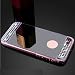 Produktbild Silikon Spiegel Hülle für iPhone 6S,Diamant Mirror Effect Soft Case für iPhone 6,Leeook Neu Mode Cool Luxus Elegant Bling Glitzer Sparkle Bunt Colorful Diamond Schwarz Schlank Slim TPU Handy Gehäuse Hülle Ultradünnen Weiche Soft TPU Telefon-Kasten Handyhülle Mirror Spiegelnd Make Up Protective Case Cover Bumper für iPhone 6S/6 (4.7 Zoll) + 1 x Schwarze Eingabestift-Black