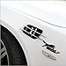 ewinever(TM) One Pair Car Air Intake Hood Flow Decoration Sticker Abs Universal Diy