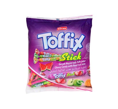 Preisvergleich Produktbild Toffix Stick Kaubonbons 800gr, Fruchtgummi, versch. Geschmack