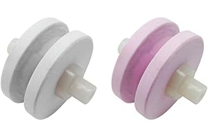 AS ONE Global MinoSharp / Shinkansen - Set di 2 dischi in ceramica di ricambio per arrota-coltelli, altamente compatibili