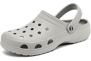 HUAYUEHONG Lakeland Active Mule - Zoccoli da giardino unisex, in rete traspirante, zoccoli classici, antiscivolo, pantofole estive