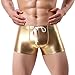 Produktbild Unterwäsche Männer Gebürstet Leichte Dehnung Hohe Gabel Briefs Sport Unterhose,Herren Slips Push Up Unterhose Knickers Shorts Unterwäsche JAMINY (Gold, L)
