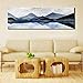 Produktbild Moderne Abstrakte Poster Und Drucke Wandkunst Leinwand Malerei Chinesische Tinte Landschaft Dekorative Bilder Für Wohnzimmer Wand-dekor 30x90 cm Kein Rahmen