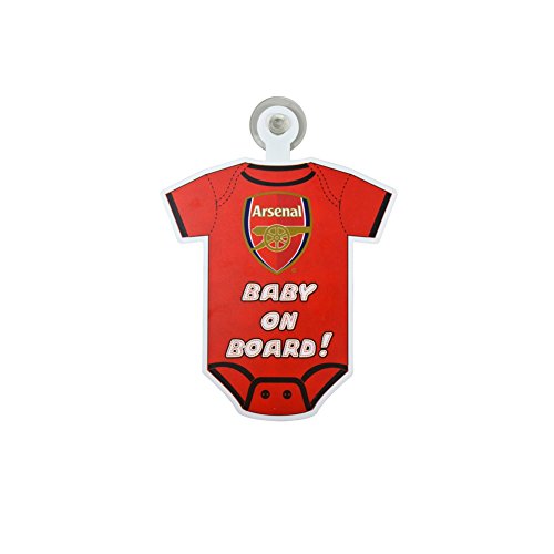 Arsenal FC Kit Baby on Board Car Sign