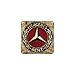 Produktbild BorisMotley Mercedes Benz Logo Vintage Retro Metallschild Dekor Kunst Shop Man Cave Bar Aluminium 30,5 x 30,5 cm Schild