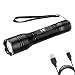 Produktbild LE USB Aufladbare Taschenlampe 500 Lumen, LED Handlampe mit 3 Modi, IPX8 Wasserfest für Outdoor, Sport, Fahrradfahren usw. Inklusive 18650 Batterie