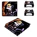 Produktbild Anime PS4 Slim Skin Aufkleber Für PlayStation 4 Konsole Und 2 Controller PS4 Slim Skins Aufkleber Vinyl