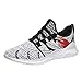 Produktbild Kolylong® Herren Straßenlaufschuhe Sportschuhe Ultra-Light Laufschuhe Schnürer Turnschuhe Mesh Atmungsaktive Sneakers Modisch Joggingschuhe Mesh Tuch Sport Freizeitschuhe Fitness Sneaker Outdoors