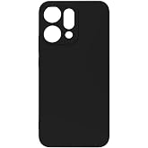 Siyah Oppo Reno 14 ile Uyumlu Kılıf Silikon Rubber Telefon Kılıfı ve Kabı Darbe Emici, İnce ve Yumuşak Dokulu, Kaymaz Tasarım