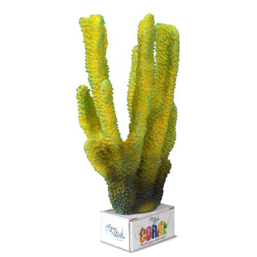 Aqua Della Coral Pilar para decoración de Acuario, 27 x 15,5 x 10 cm