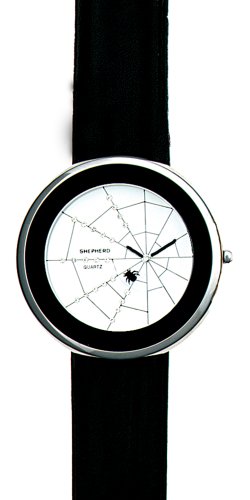 SHEPHERD Damen Armbanduhr (groe Version) 50 mm  Quarz Spinne 15102 Spinnenuhr