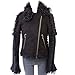 Produktbild Dorothee Schumacher Damen Lammfell Jacke Gr 1 34 Shearling Lederjacke Schwarz