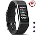 Price comparison product image MorePro X-Core Fitness Tracker HR, Waterproof Color Screen Activity Tracker with Heart Rate Blood Pressure Monitor, Smart Wristband Pedometer Watch with Step Calories Counter, Silver/Black