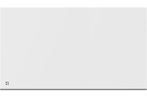 BESTHERM - Radiateur électrique fixe connecté WIFI à inertie sèche céramique 1500W Bestherm NESSA CONNECT horizontal blanc