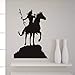 Produktbild Reiter Wandaufkleber Native American Indian Wandtattoo Abnehmbare Vinyl Kunst Aufkleber Wasserdichte Wandtattoo Wohnkultur 58 * 85 Cm Koyiyo