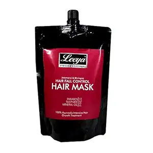 LEEYA PROFESSIONAL MUSK ROOT (JATAMANSI) & BHRINGRAJ HAIR FALL CONTROL HAIR GROWTH HAIR MASK 250 gm/PARABEN FREE