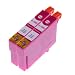 Produktbild 2er Pack Tintenpatronen Kompatibel zu Epson T1293 , T 1293 mit Chip EPSON Stylus SX 235W/ 420W / 425W/ 435W/ SX445W/ 525WD/ 535WD/ 620FW, Office BX 320FW/ 305FW/ 525WD/ 625FWD/ 925FWD/ 535WD/ 635FWD/ 935FWD, WF 7015/ 7515/ 7525 (Magenta/Rot)