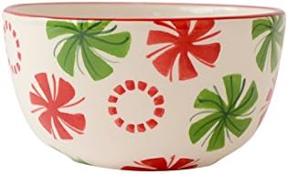 Cunguang 5.5 Inch High Bone Christmas Hats Bowl Breakfast Bowl Of Cereal Grain Bowl Small Soup Bowl Of Fruit Salad Bowl Ceramic,Flower?