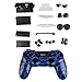 Produktbild Homyl Controller Schutz-Hülle,Silikon Anti-Rutsch Skin Grip Schutzhülle für PS4 Controller - Blau Streifen