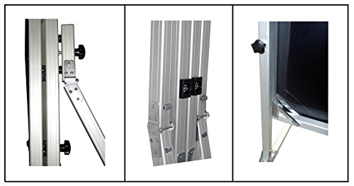 "quick-folder Ultralight with Reinforced Frame Folding Projector Screen, Canvas Soft-White + Canvas Retro 646 X 403 cm 300" 16: 10, Towel for Projector autoportante 646 X 403 cm Great with All Projectors * * * Excellent Quality 100% GUARANTEED. * * * Professional Product PROVIS Made with Top Quality Materials. * * * - Image 7