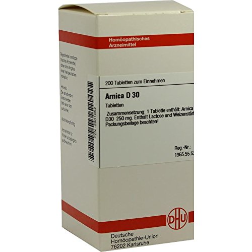 Arnica D 30 tabletas 200 unidades