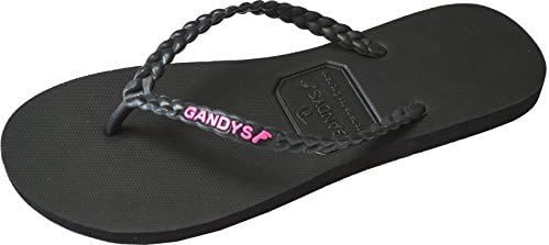 Gandys Womens Original Thong Flip Flops Bali Black - UK 2/3 (EU 35/36) (US 3/4)