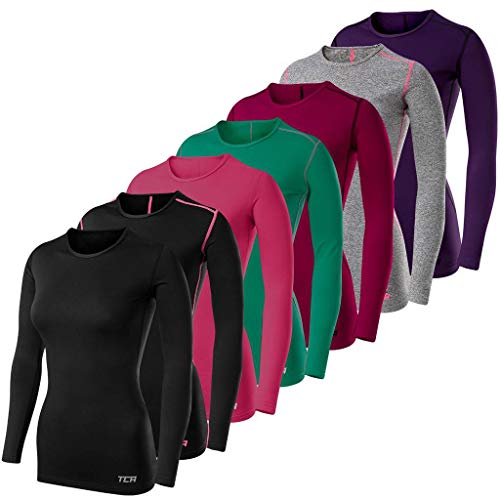 TCA Femme SuperThermal Maillot de Compression Base Layer de Sport