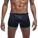 * Pantalón corto para entrenamiento de campo y corte delgado: diseño de malla transpirable, suave y cómodo, que se mantiene seco durante todo el día, brindándole la máxima comodidad y transpirabilidad según la apariencia elegante.