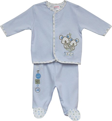 Schnizler Unisex Baby Tracksuit -  Blue - 3-6 Months